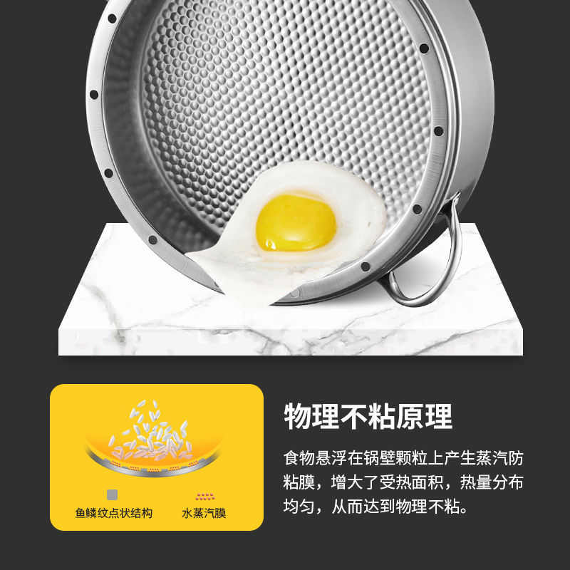 304不锈钢大蒸锅蒸笼分格三层多层多用无孔不串原味汤火锅具礼品