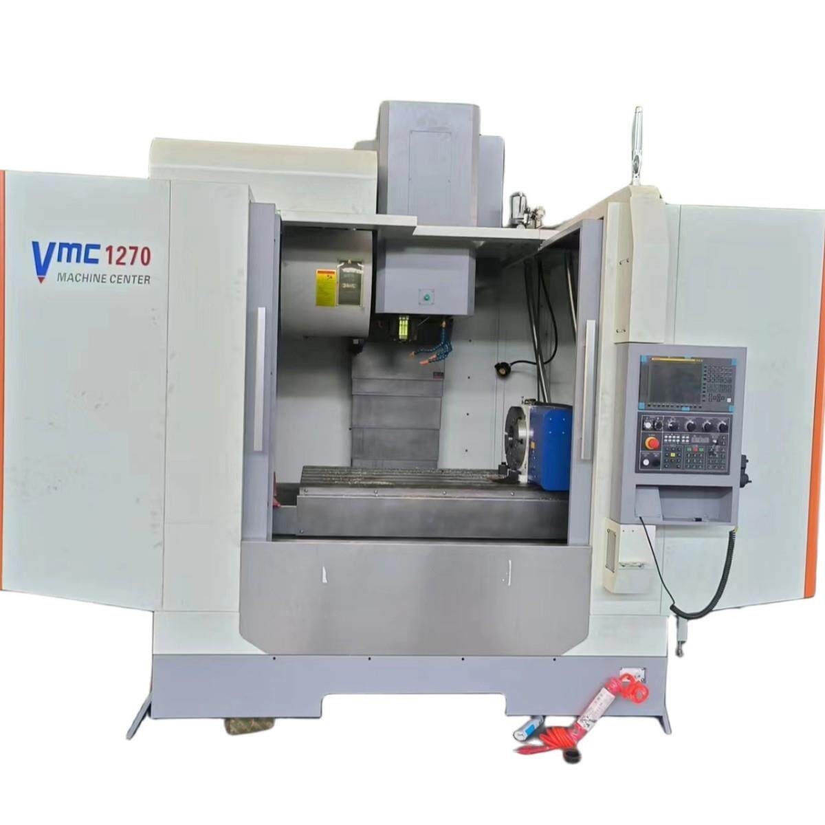 厂家直销立式加工中心VMC1270/VMC1275加工中心圆盘刀库数控铣