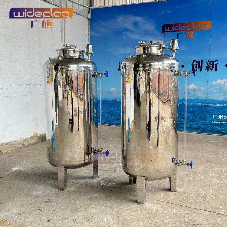 316L不锈钢无菌水箱立式储油储气罐压力桶纯净水箱RO纯水箱储水箱