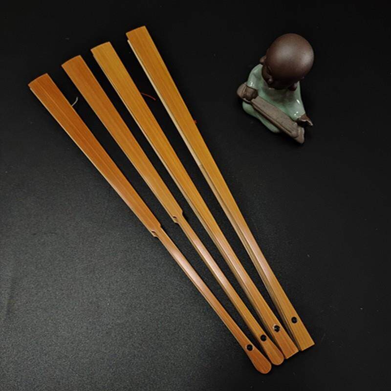 老艺人制作95寸精工老川料玉竹扇骨镜面苏工空白扇面贴梁刮宓折扇