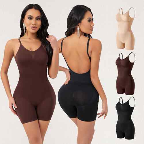 Yoga postpartum tight fitting, belly hugging, open back