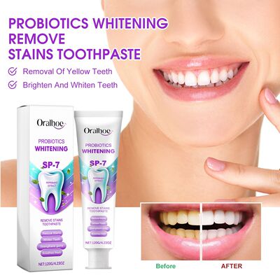 ORALHOE Probiotic Whitening Toothpaste for Teeth Care, Clean