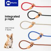 狗绳牵引绳防打结防咬伤竞赛级P绳宠物训练犬P炼中 大型犬防爆犬