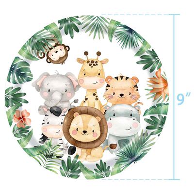 Jungle Animals Candy Gift Bags Biscuit Packing Bag Wild One