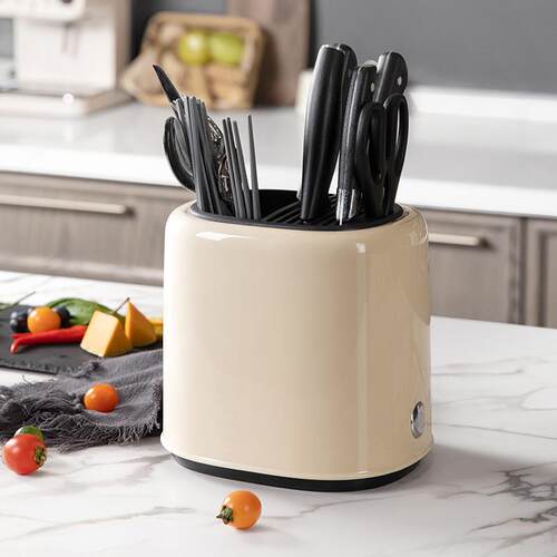 High-Aesthetic Knife Storage Rack, Multifunctional Kitchen K