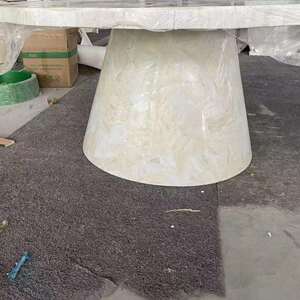 意式简约大理石边几北欧中古创意客厅沙发洞石角几组合装饰置物台