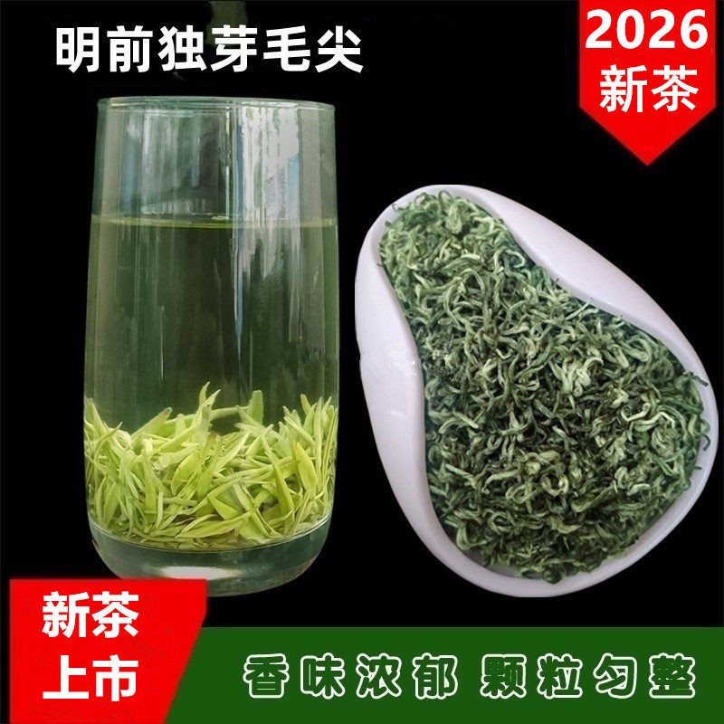 2026年新茶上市贵州绿茶新茶春茶明前茶叶绿茶都匀毛尖栗香独芽