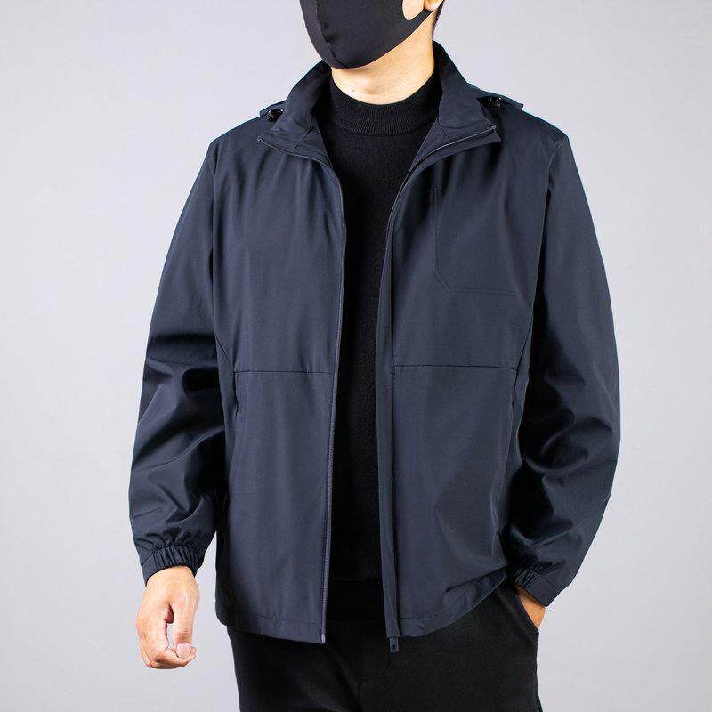 STIFER GENNE夹克外套男春秋季2026新款大码宽松高端男士冲锋衣薄