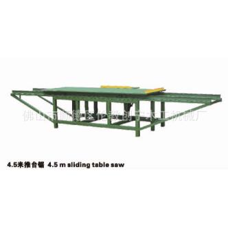 木工简易普通导轨4.5米开料推台锯简易木工台锯