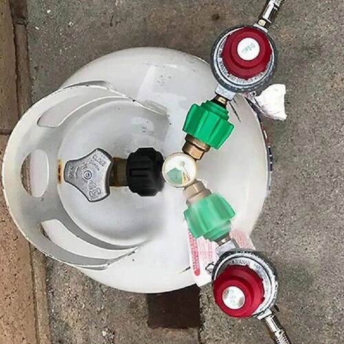 Propane Tank Adapter Camping Gas Tank Adapter Metal Propane