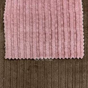 帽棉料质量保证 外衣保暖鞋 东马布业6坑子母条灯芯绒 布料面料冬季