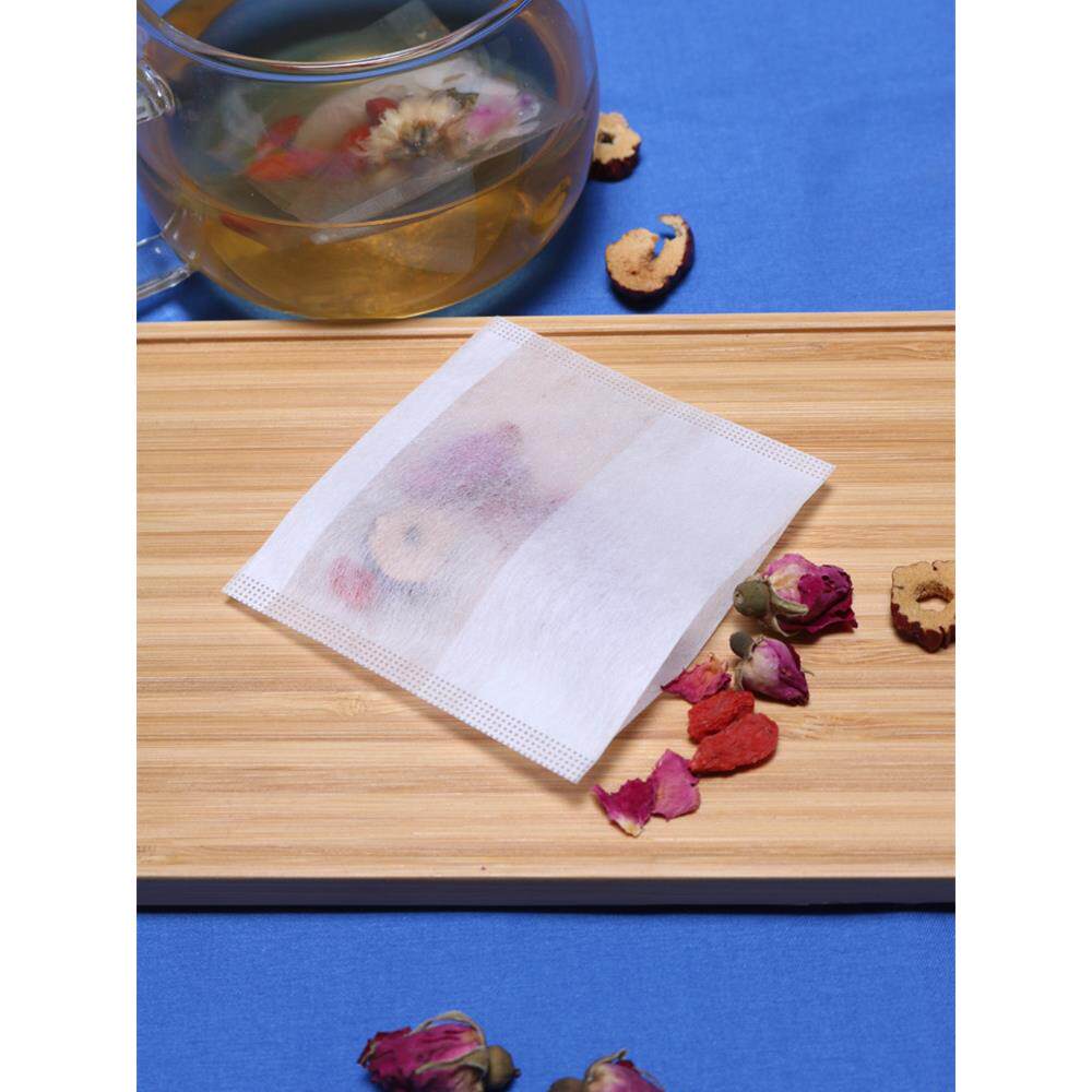 100个7*8cm玉米纤维反折茶包袋一次性花茶泡茶袋过滤袋茶叶包小号