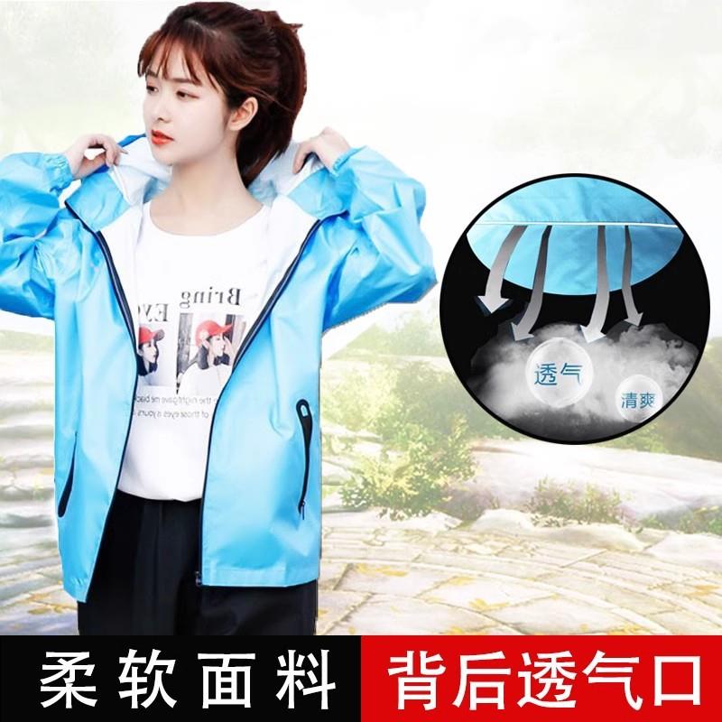 雨衣雨裤套装男女时尚全身防水分体电动车雨衣骑行夏季轻薄款旅行