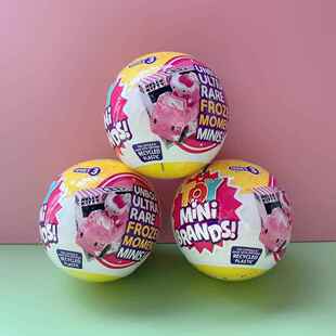 5倍惊喜球惊喜蛋玩具球3代KT球微缩模型mini brands潮玩盲盒
