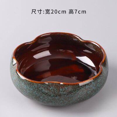 水培花盆叶莲铜钱金钱水仙花瓶