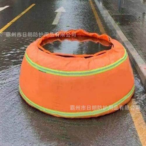 城市地下管道雨水污水防溢便携式防汛筒井口管涌罩注水围井