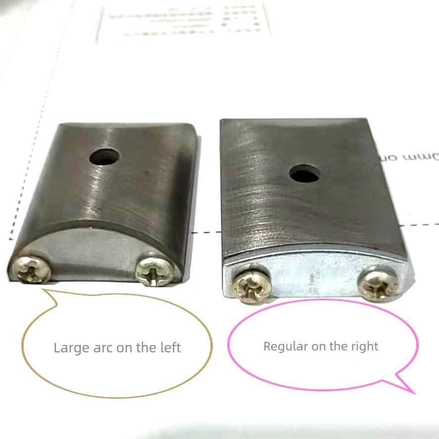 中空玻璃封胶线专用大弧形胶嘴 打胶机节约胶型胶双头 大型号铝条
