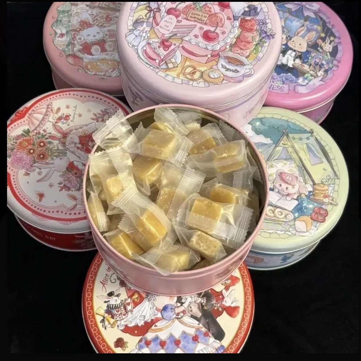 -爆款大盒版可爱礼物百草梨膏清凉甜美罐装铁盒正宗润糖男朋友男