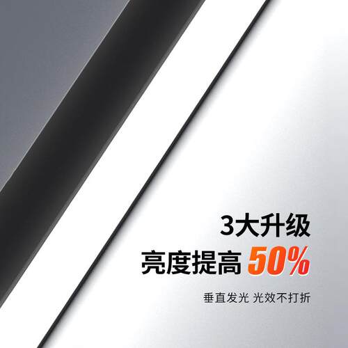 新款直销LED办公室长条灯 长方形商场超市健身房网吧条形吊灯方通