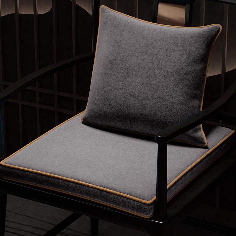 乳胶坐垫椅子垫座垫太师椅实木冬季垫子加厚红木沙发圈椅中式屁垫