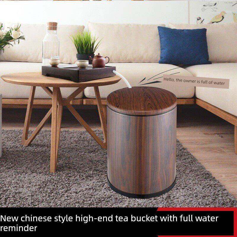 茶桶茶水桶茶渣桶废水桶储水桶茶盘排水桶茶具配件中式茶漏垃圾桶