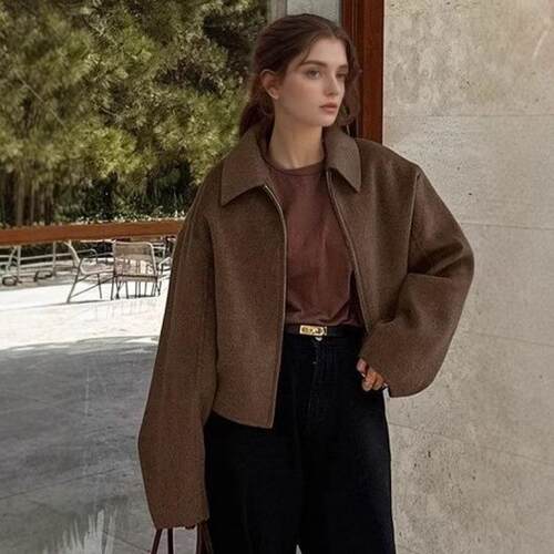 Jacket, collar, short jacket, top jacket