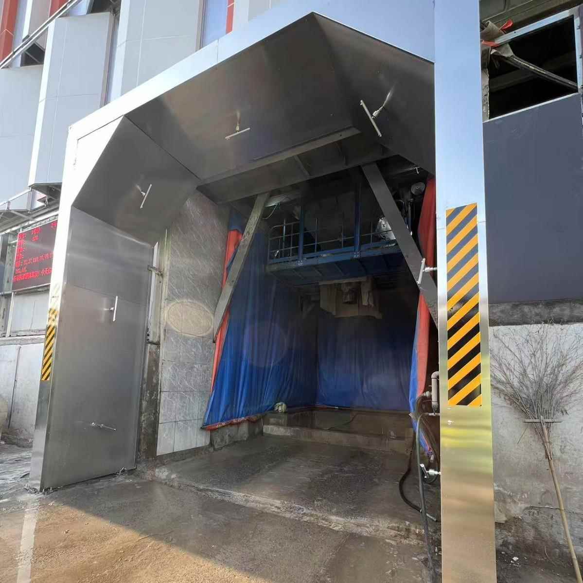 搅拌站门洗车机厂龙家工筑地自动洗车平台隧道式80639洗轮机建全
