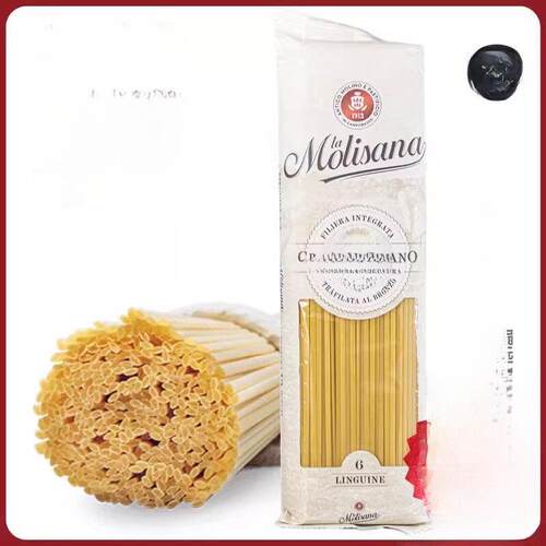 Molisana直扁面条500g进口6 #意大利通心粉