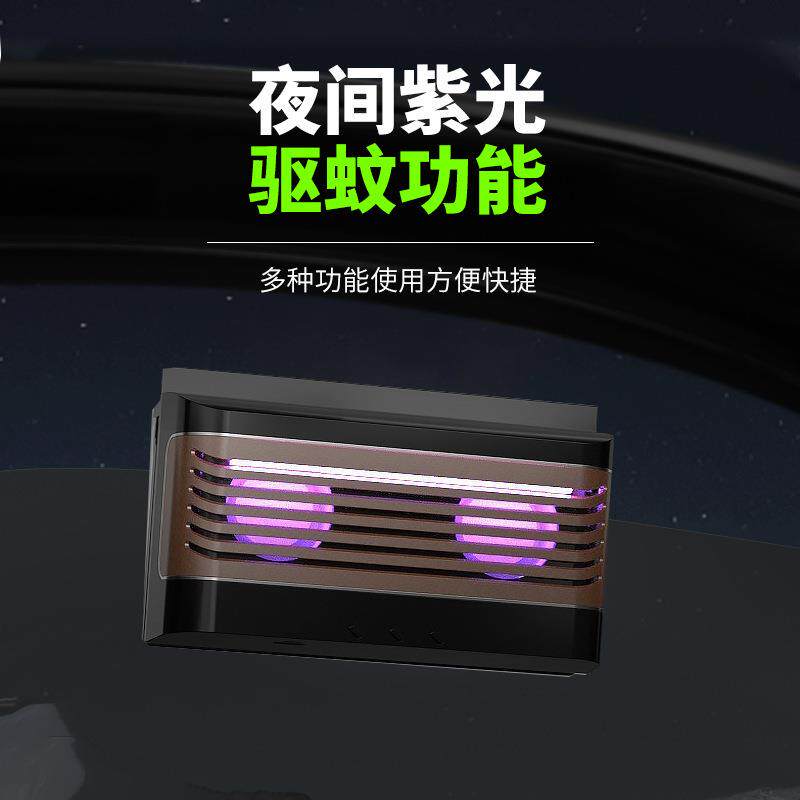车vv货车扇椅汽风车车用载太阳能小电fs-028风扇双头加热座便携