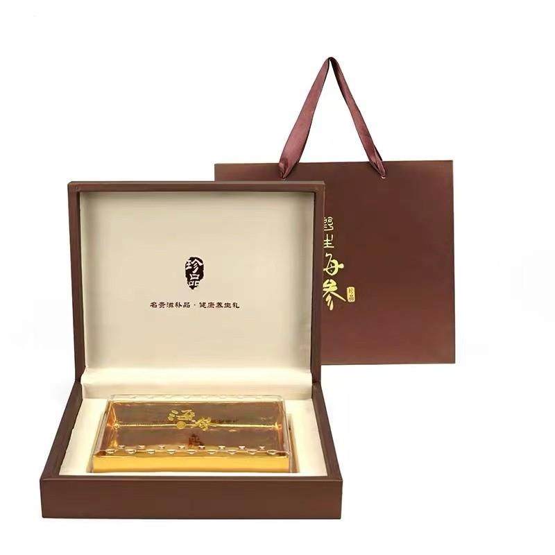 淡干海参礼盒包装盒海参干货装双半圆非大连即食中秋海鲜高品质