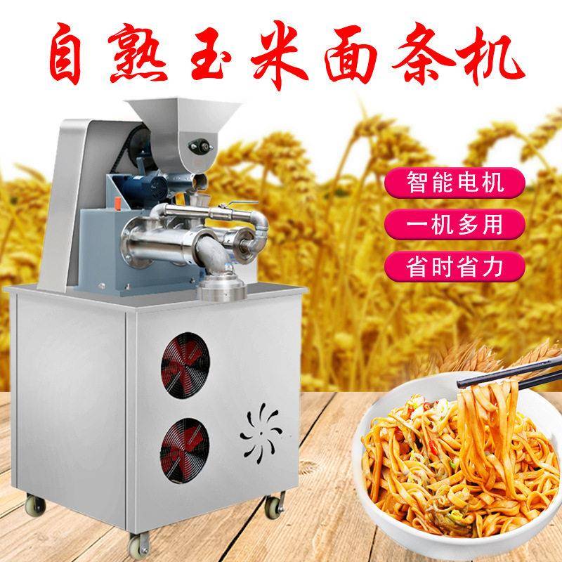 全自动玉米面条机多功能面食机自熟米线机米粉机冷面机杂粮面条机
