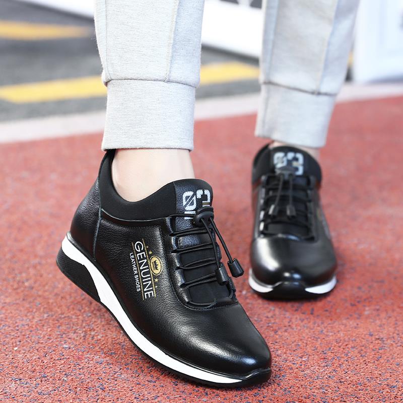 正品红色旅游鞋女女中年妈妈动鞋春秋士闲皮鞋软底鞋女超软不磨休