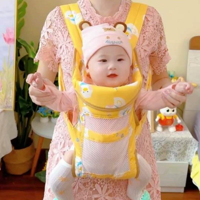 抱婴袋婴儿小月龄宝宝外出简易抱娃神器前后两用四季多功能轻便背