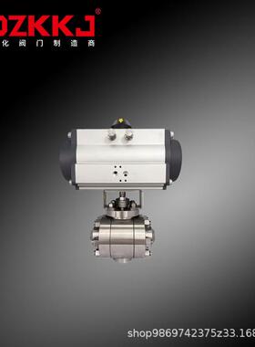 气动高压锻钢球阀耐高压高温不锈钢F304高压2500LB焊接Q661F-160P