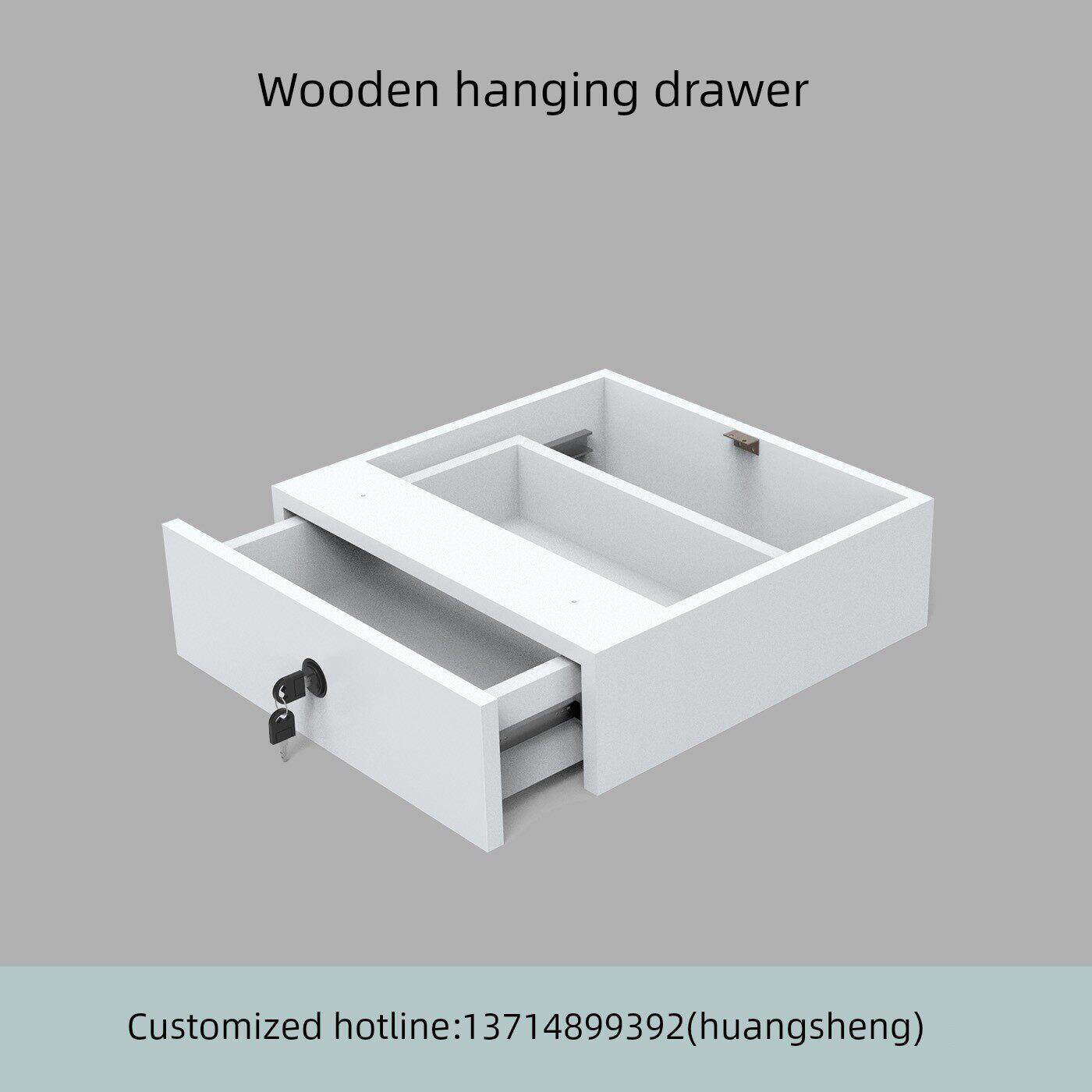 桌面吊装抽屉装配线工作台衣柜锁铝合金型材完整挂抽屉