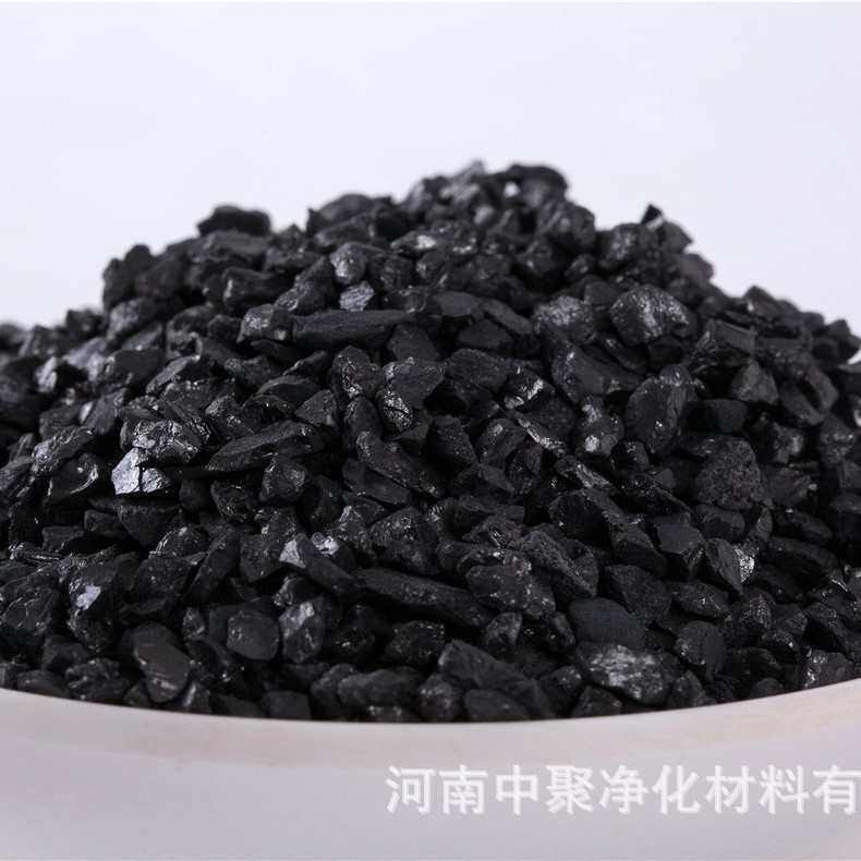 水产养殖 水族净水鱼缸养鱼用煤质颗粒活性炭 除杂质1-2MM 2-4MM
