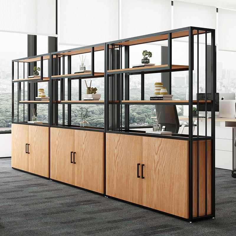 工业风装饰铁艺隔断办客公-68445架室置物落地屏风柜厅玄简关花架