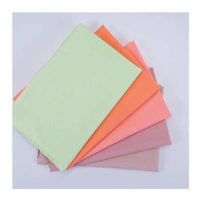 冰瓷棉 40支亲水精梳弹力奥代尔全棉汗布 夏季冰感95棉5氨纶面料