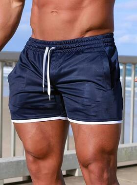 T 53843 Men's Muscle Shorts Outdoor Fitness 士运动短裤