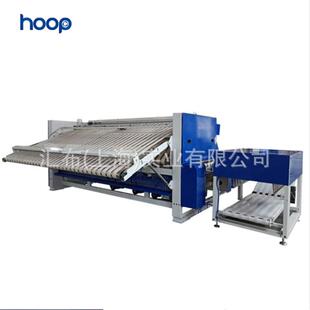自动毛巾单折叠工全业折叠机床3.3米水洗厂专用洗涤ZD3300-G设备