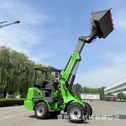 荣工EV-10电动伸缩臂叉装机载重1吨适用于农业、养殖业等场景