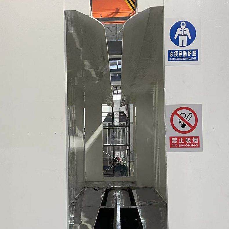大旋风无涂设备全自动喷装喷房涂线PP板大塑料喷粉房环保QDJ节能