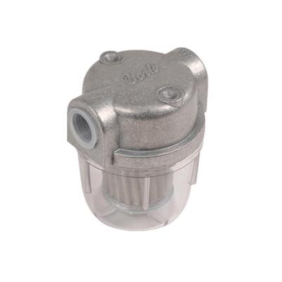 燃烧机配件YORK油过滤器小号透明轻油柴油口径2分3分专用透明款