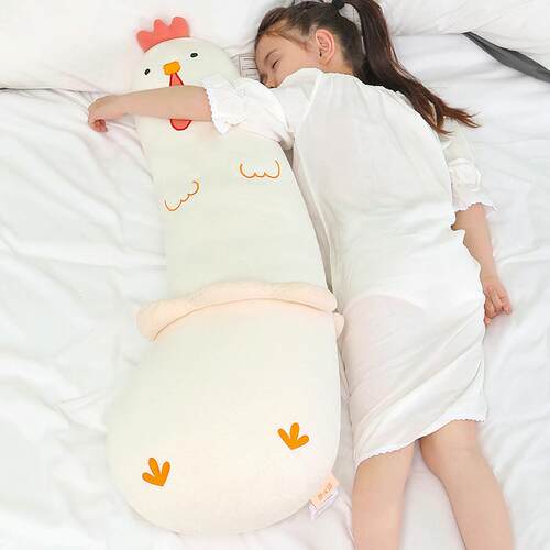 ?A类婴儿棉抱枕腿女生睡觉羊驼儿童床上长枕男生夹F78！9@@侧睡条