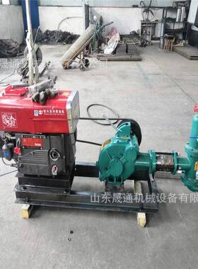 BW60柴油注浆泵活塞式灰砂浆烧油注浆机隧道建筑工程堵漏泥浆泵