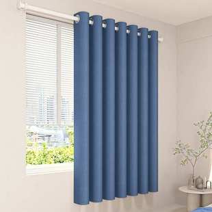 隔热单片遮光小窗加厚单开新款户杆防晒窗帘片式罗马2024遮阳一布