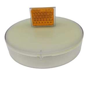 塑料柱帽式反光夜光轮廓标护栏警示柱高速公路圆形附着式轮廓标