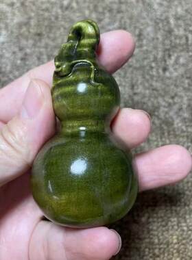 金丝楠木阴木满波纹手把件文玩葫芦把把壶富甲天下盘玩
