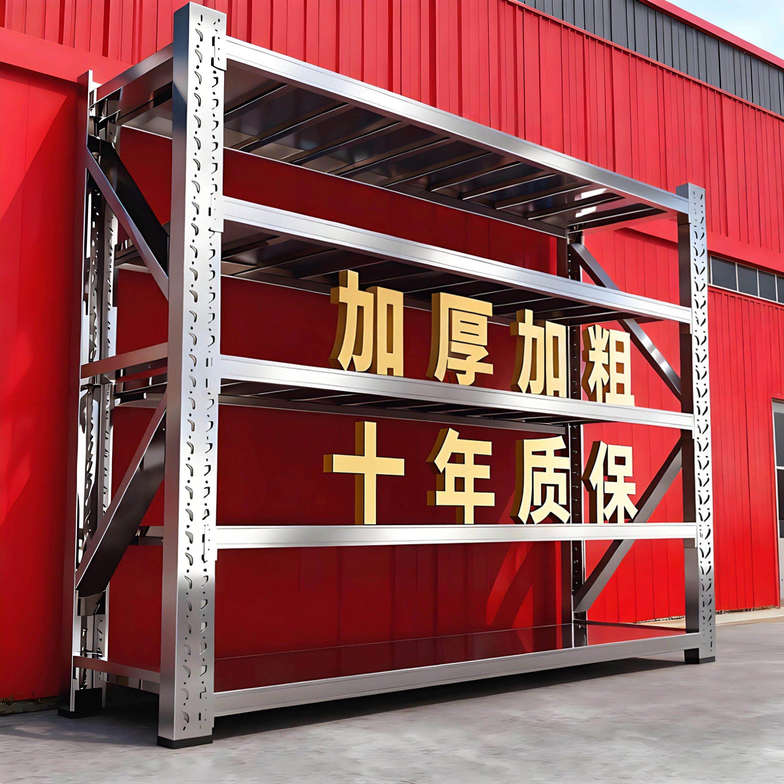 304不锈钢货架重型仓库仓储置物架商用冷藏库货物架多层置物架加