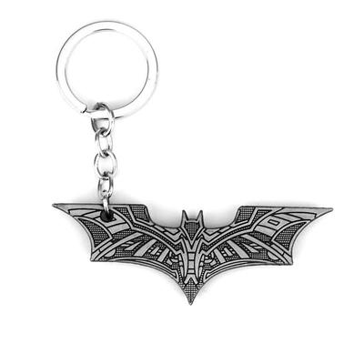 欧美影视周边蝙蝠侠合金饰品钥匙扣挂件创意蝙蝠钥匙扣挂饰配件
